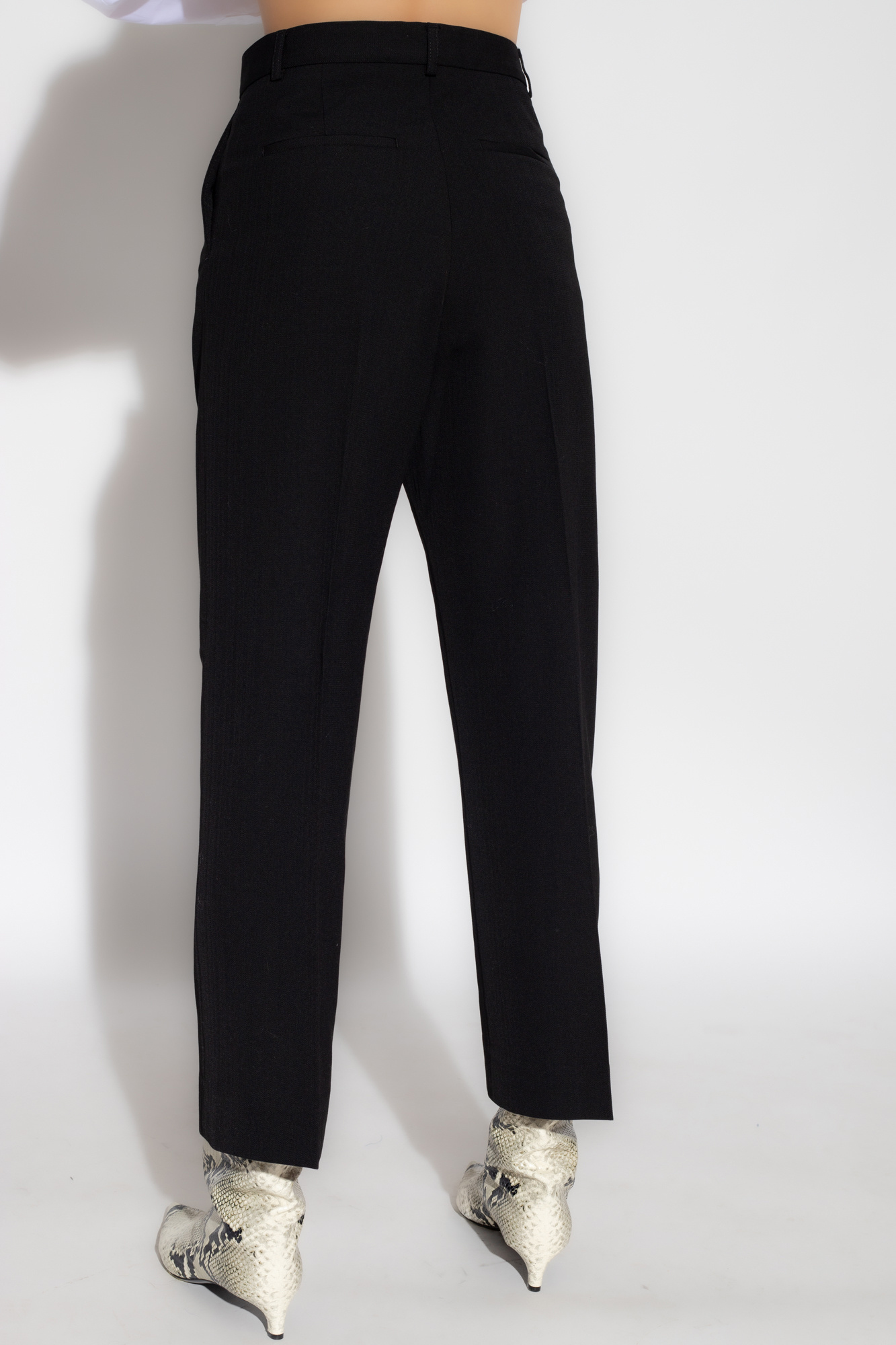 Black Pleat-front trousers Acne Studios - Vitkac Canada